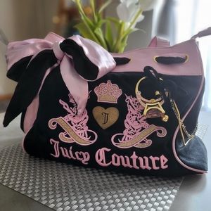 A Juicy Couture handbag popular in the early 2000s